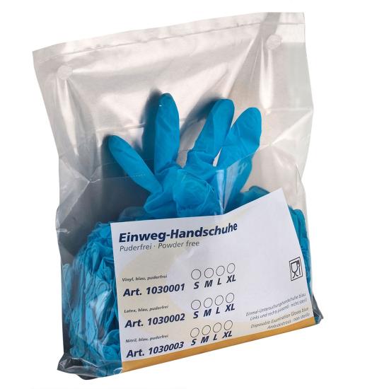 Einweg-Nitrilhandschuhe securesse blau 