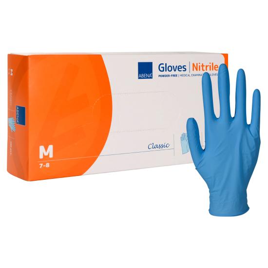 Einweg-Nitrilhandschuh Classic blau 