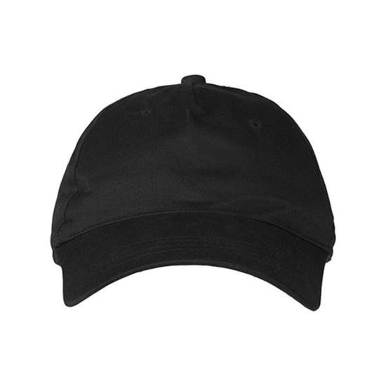 Cap neutral aus Bio-Baumwolle black
