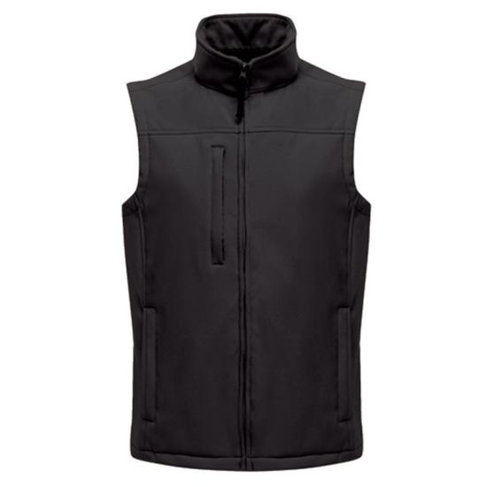 Regatta Flux Softshell Bodywarmer Weste XXL | all black