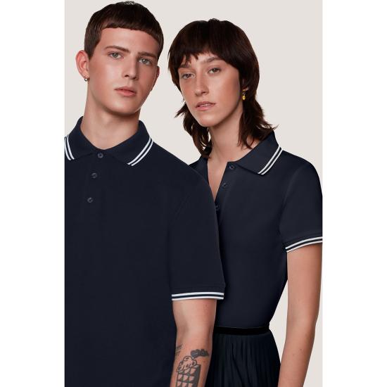 Hakro Damen Poloshirt Twin-Stripe 205 