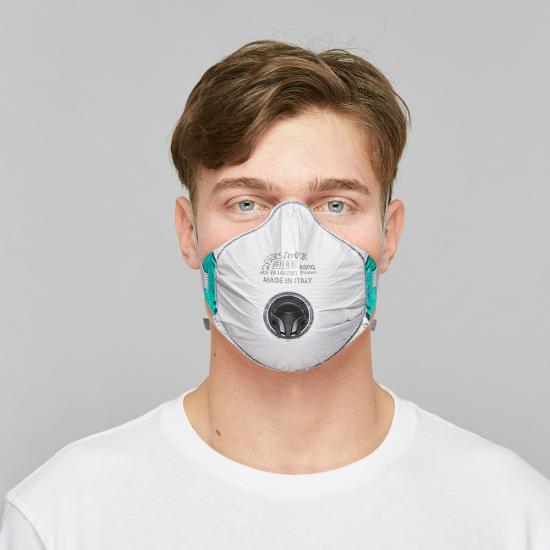 BLS FFP3 R D - Atemschutzmaske Zer032 C flame retardant 