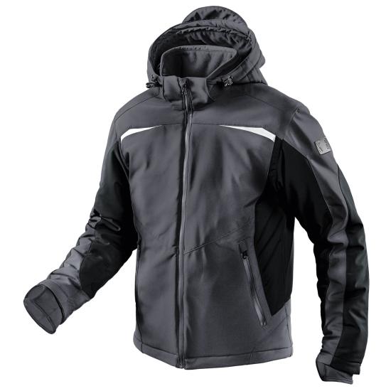 Kübler Pulsschlag Winter-Softshell Jacke Form 1041 XXXL | 9799-anth/schwarz