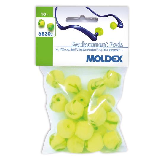 Moldex Ersatzstöpsel im Blisterbeutel 10 Paar 