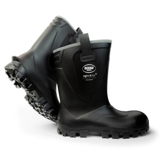 Bekina Boots RigliteX Fur SolidGrip Stiefel S5 schwarz 